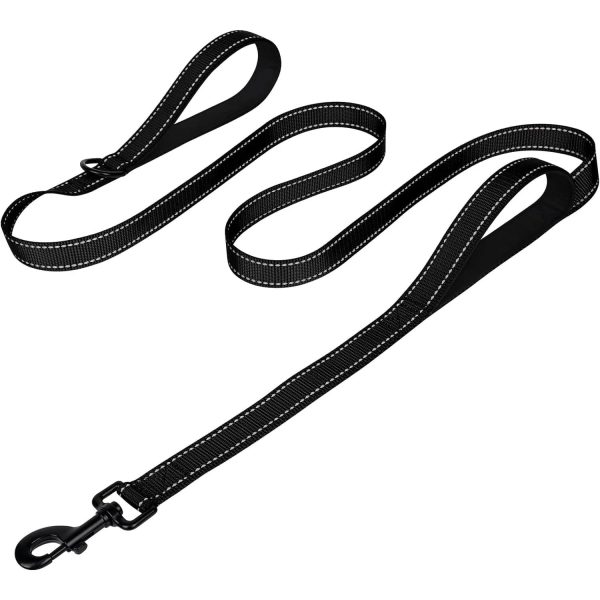 2 Handled Dog Lead with traffic control extra handle