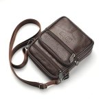 Versatile Genuine Leather Travel Bag - Waist & Shoulder Carry | Tealy