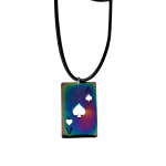 Untitled (7) (2) Ace Of Spades Poker Pendant