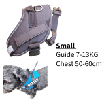 HarnessSmall Personalised Dog Harness Strong No Pull Dog Name Small Med Large XL.
