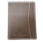 Tealy Bus Pass Wallet Real Leather