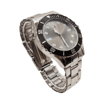 Untitled (11) Mens Metal Divers Watch Black Face