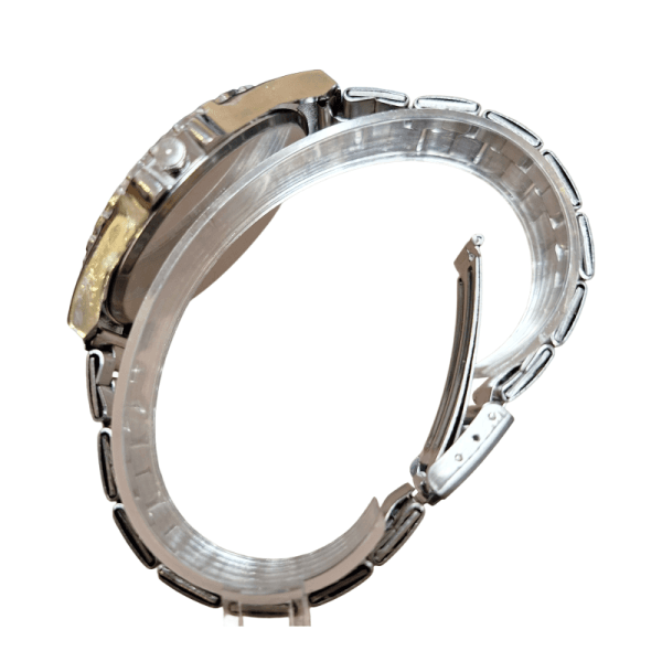 Untitled (14) Men's Gents Metal Swiss Divers Style Basic Cheap Watch Stainless Steel Strap UK