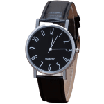 Basic Watch Black Dial Black strap